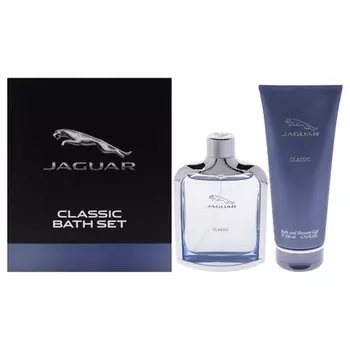 Jaguar Blue для мужчин 3,4 унции EDT спрей 6,7 унции гель для ванны и душа
