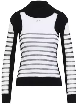 Jean Paul Gaultier джемпер Mariniere, белый