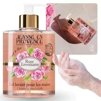 Jeanne en Provence - Жидкое мыло для рук Rose Envotante 500 мл