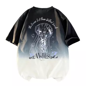 Jeanswest Z Футболка унисекс True Vis Z, Светло-синий