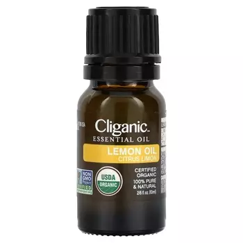Эфирное масло Cliganic 1 лимонное, 10мл
