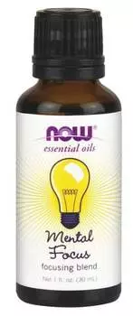 Эфирное масло Mental Focus Now Foods