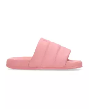 Эфирные жаккардовые тапочки женские Adidas, розовый