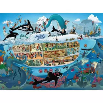 Эй, пазл Crazy Submarine, 1500 шт. Heye