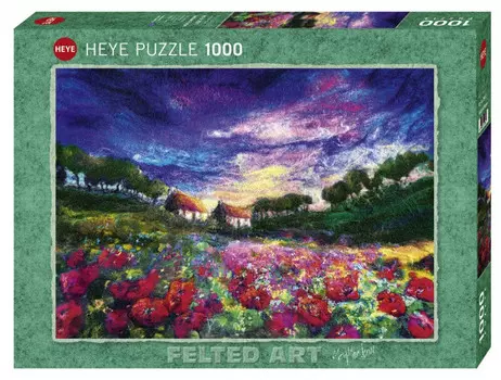 Эй, пазл, Маки на закате, 1000 шт. Heye