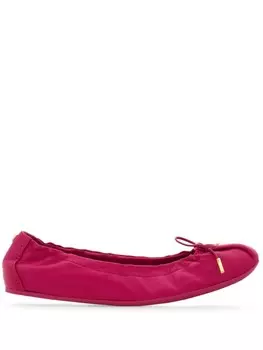 Эластичные балетки Ferragamo, красный