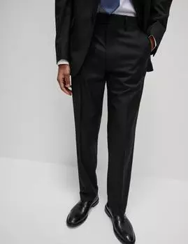Эластичные брюки-костюмы Regular Fit Marks & Spencer, черный