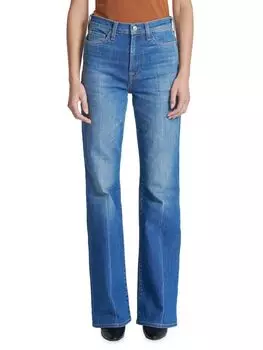 Эластичные джинсы Boot-Cut с высокой посадкой 7 For All Mankind, цвет Garden Party