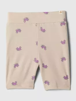 Эластичные шорты Gap, бежевый