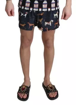 Элегантные мужские плавки Dolce & Gabbana, синий