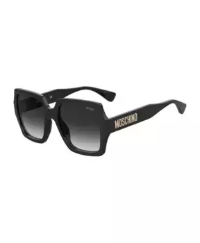 Элегантные солнцезащитные очки e Moschino, черный