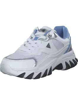 Элегантные туфли на шнуровке Guess, цвет white/blue