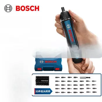 Электрическая отвертка Bosch, перезаряжаемая маленькая ручная дрель с литиевой батареей