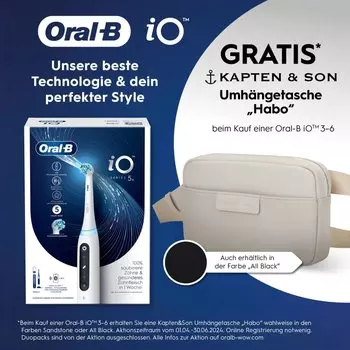 Электрическая зубная щетка iO Series 5 Quite White 1 шт. Oral-B
