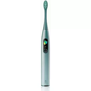 Электрическая зубная щетка X Pro Smart Sonic, зеленая, 1 шт., Oclean