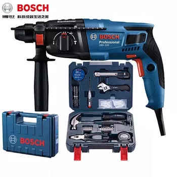 Электрический молоток Bosch GBH220, ударная дрель, электрический молоток, электрический молоток, электрическая дрель, молоток, трехфункциональный бытовой светильник, электрический