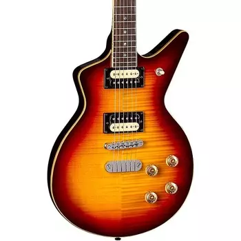 Электрогитара Dean Cadi 1980 Flame Maple Electric Guitar Transparent Cherry Burst
