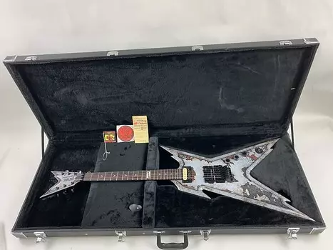Электрогитара Dean Dime Razorback Rust Custom Rust Graphic Electric Guitar + Hardshell Case Dimebag Dime Bag