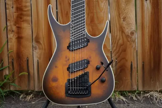 Электрогитара Dean EXILE Select-7 Multiscale Kahler Burl Maple 7-String Electric Guitar w/ Case