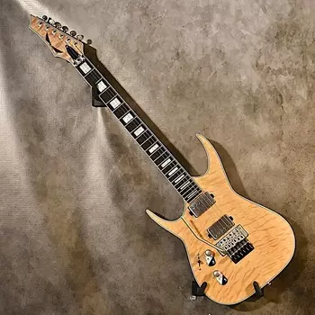 Электрогитара Dean Left handed Exile Select FR Quilt Top 2020 Natural Satin Lefty Guitar
