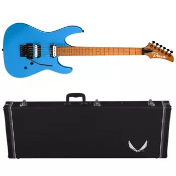 Электрогитара Dean MD24 Floyd Roasted Maple Vintage Blue Electric Guitar + Hard Case MD 24 F