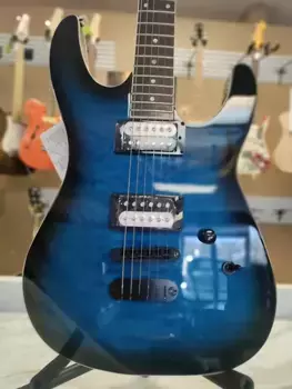 Электрогитара Dean MD X QUILT MAPLE 2021-2023 - See Through Blue Burst