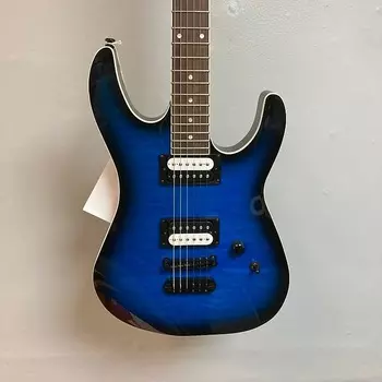 Электрогитара Dean MD X Quilt Maple Trans Blue Burst