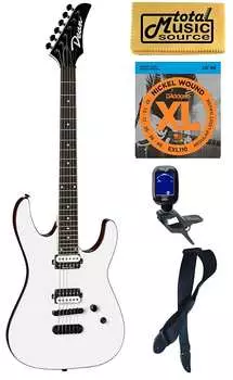 Электрогитара Dean Modern 24 Select Classic White Electric Guitar, Bundle