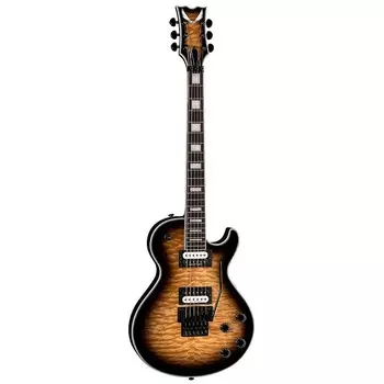 Электрогитара Dean TB SEL F QM NBST Thoroughbred Select Floyd Quilt Maple Natural Black Burst