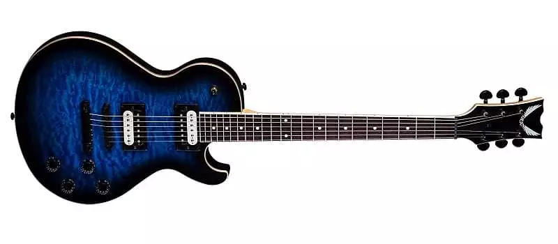Электрогитара Dean Thoroughbred X Quilt Maple TBB Trans Blue Burst new TBX QM TBB