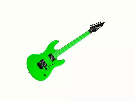 Электрогитара Dean UCZONE-NG 2022 - Florescent Green