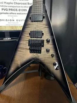 Электрогитара Dean Vengeance Select Floyd Fluence - Charcoal Burst'
