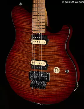Электрогитара Ernie Ball Music Man Axis Roasted Amber Flame