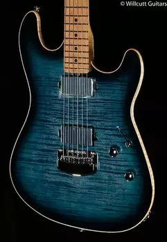 Электрогитара Ernie Ball Music Man Sabre HT Trem Yucatan Flame