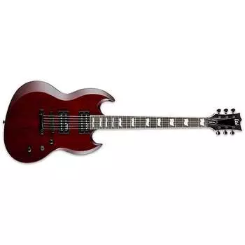 Электрогитара ESP LTD Viper-256 See Thru Black Cherry STBC Electric Guitar Viper 256 - FREE GIG BAG!