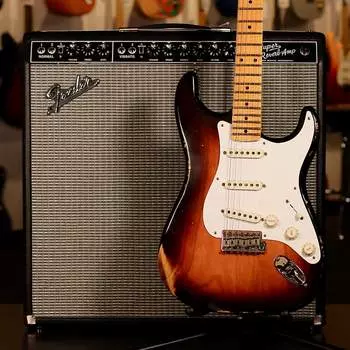 Электрогитара Fender Custom Shop LTD 1956 Relic Stratocaster - Wide Fade 2-Tone Sunburst