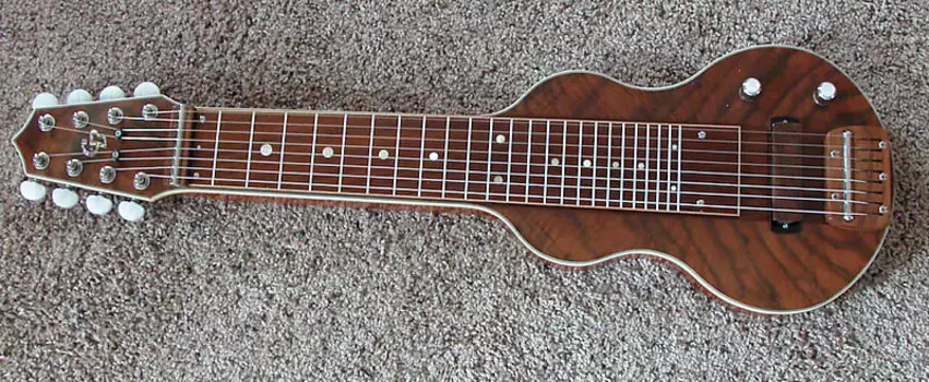 Электрогитара GeorgeBoards Series 1 Mega Walnut Sisters S8 #003 NOS 2020 Clear Lacquer