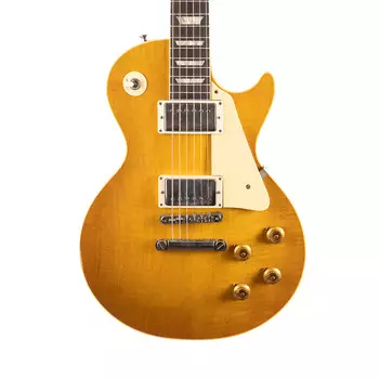 Электрогитара Gibson Custom 1958 Les Paul Standard Reissue Murphy Lab Light Aged - Lemon Burst