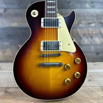 Электрогитара Gibson Custom Shop 1958 Les Paul Standard Reissue VOS - Bourbon Burst 84058