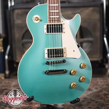 Электрогитара Gibson Les Paul Standard 50s Plain Top - Inverness Green Top with Hardshell Case