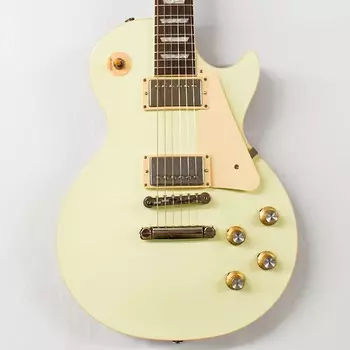 Электрогитара Gibson Les Paul Standard '60s Plain Top Electric Guitar - Classic White