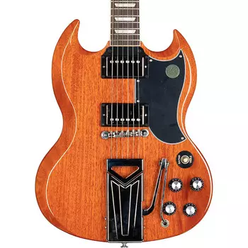 Электрогитара Gibson SG Standard '61 Sideways Vibrola Electric Guitar Vintage Cherry