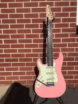 Электрогитара Schecter DIAMOND SERIES Nick Johnston Traditional Atomic Coral Left-Handed 6-String Guitar