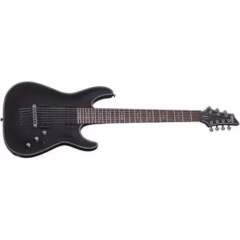 Электрогитара Schecter Hellraiser C-7 Passive Satin Black + FREE GIG BAG - SBK 7-String NEW Electric Guitar C7 C 7 P