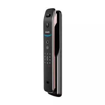 Электронный замок Philips 709-FVP, биометрический, черный/бронзовый