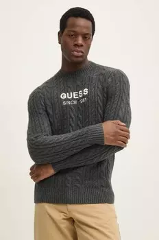 ЭЛВИН свитер из смесовой шерсти Guess, серый
