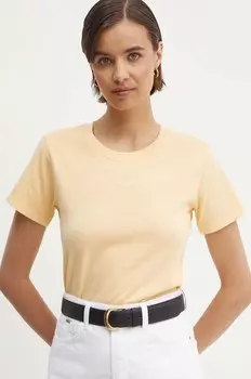 ЭМИЛИ хлопковая футболка Pepe Jeans, желтый