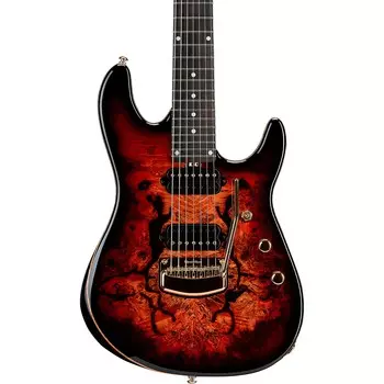 Эрни Болл Music Man Джейсон Ричардсон Cutlass 7-струнная электрогитара Rorschach Red