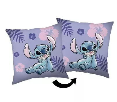JERRY FABRICS Lilo and Stitch Подушка из микроплюша из полиэстера, 35/35 см