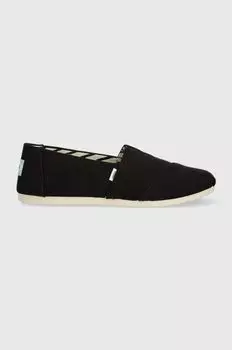 Эспадрильи Alpargata Toms, черный